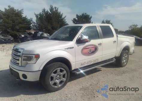 2013 Ford F-150 Lariat from USA, damaged, VIN 1FTFW1EF3DFA65939